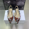 Dior WomenÃƒÂ¢Ã¢â€šÂ¬Ã¢â€žÂ¢s Shoes KCB384TFL_S900 JÃƒÂ¢Ã¢â€šÂ¬Ã¢â€žÂ¢ADIOR Slingback Ballerina Flat