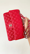 CHLSmall Classic Handbag Red For Women, Women’s Bags 9.1in/23cm