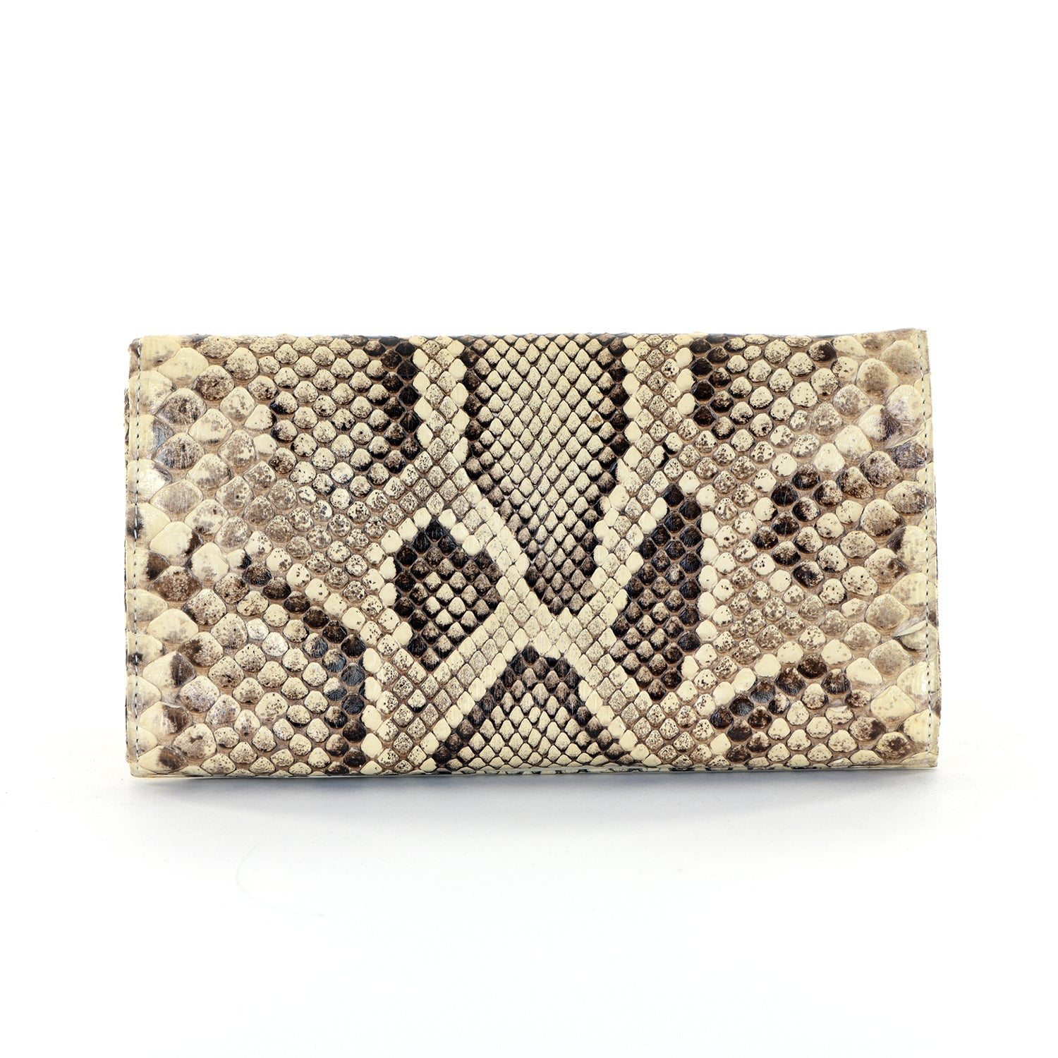 Small Snakeskin DG Logo Clutch