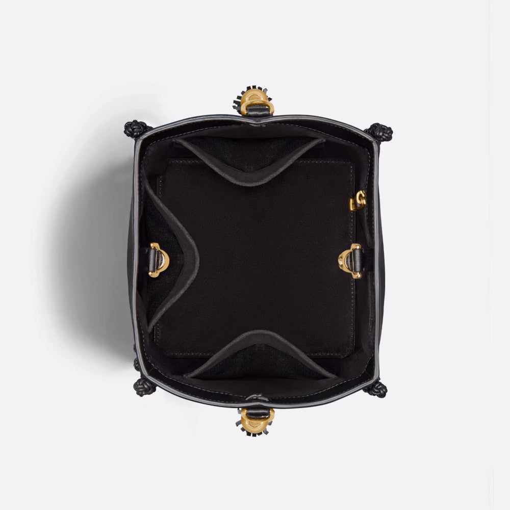 MEDIUM D-BUBBLE BUCKET BAG
