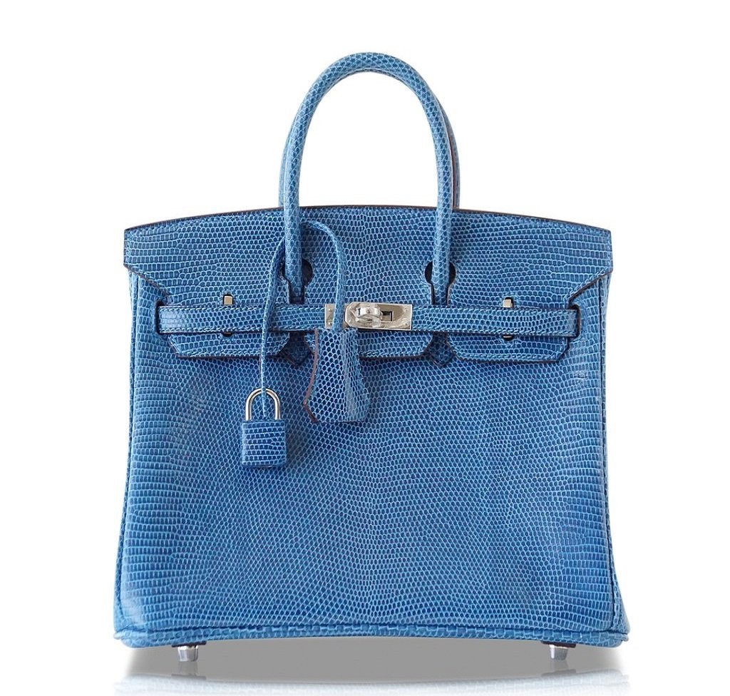 HermÃƒÆ’Ã‚Â¨s Birkin 25 Bag Mykonos Lizard PHW