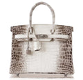 HermÃƒÆ’Ã‚Â¨s Birkin 25 Blanc Himalaya Crocodile Bag PHW