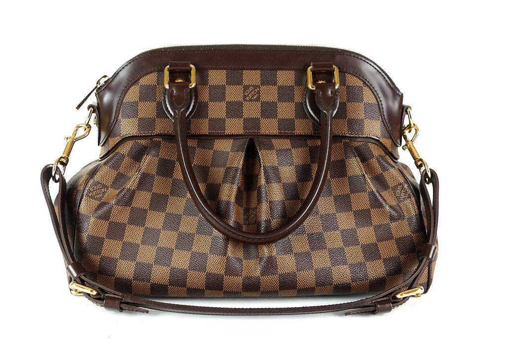 Louis Vuitto Trevi PM Damier Ebene Canvas Bag