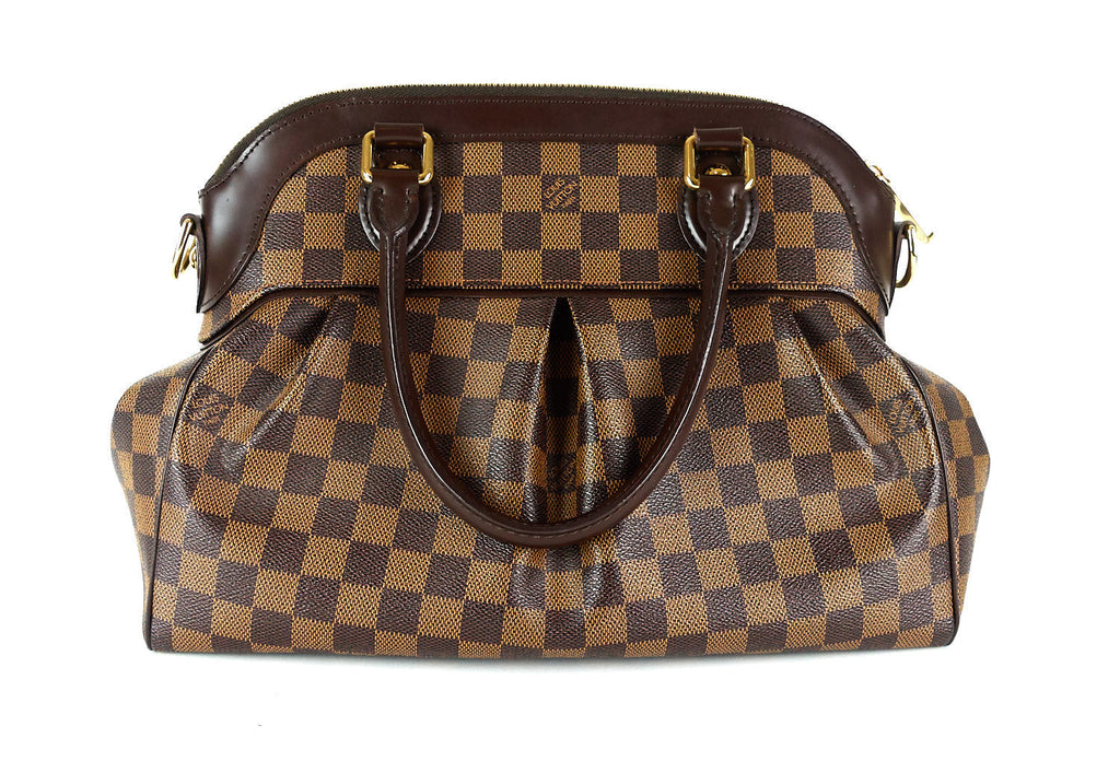 Louis Vuitto Trevi PM Damier Ebene Canvas Bag
