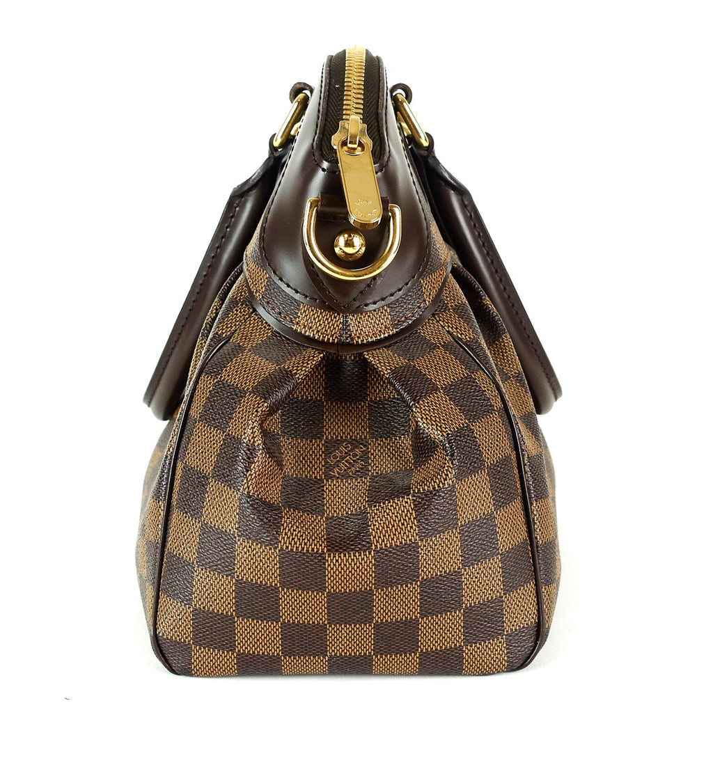 Louis Vuitto Trevi PM Damier Ebene Canvas Bag