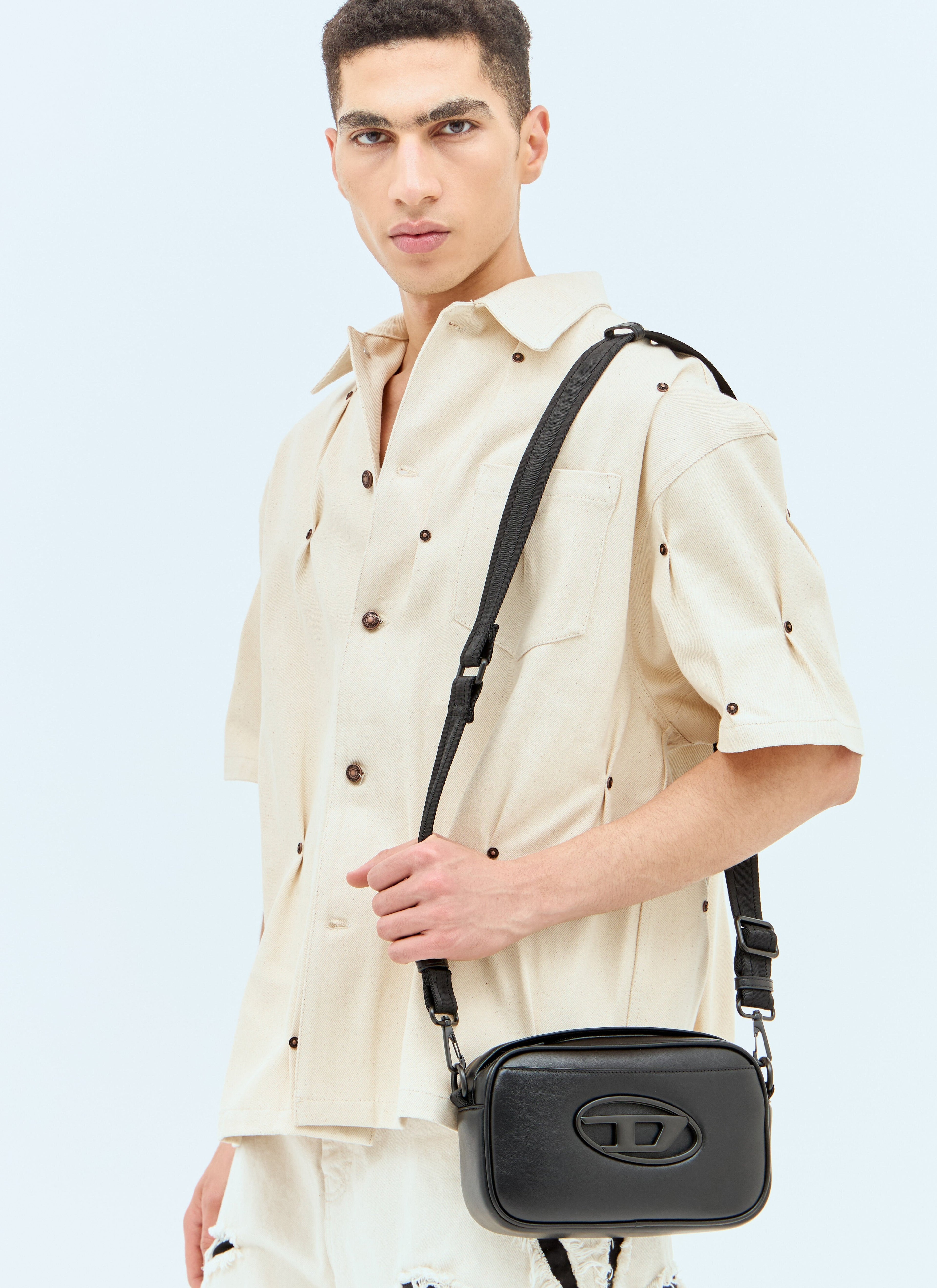 Diesel Men Holi-D Camera Crossbody Bag