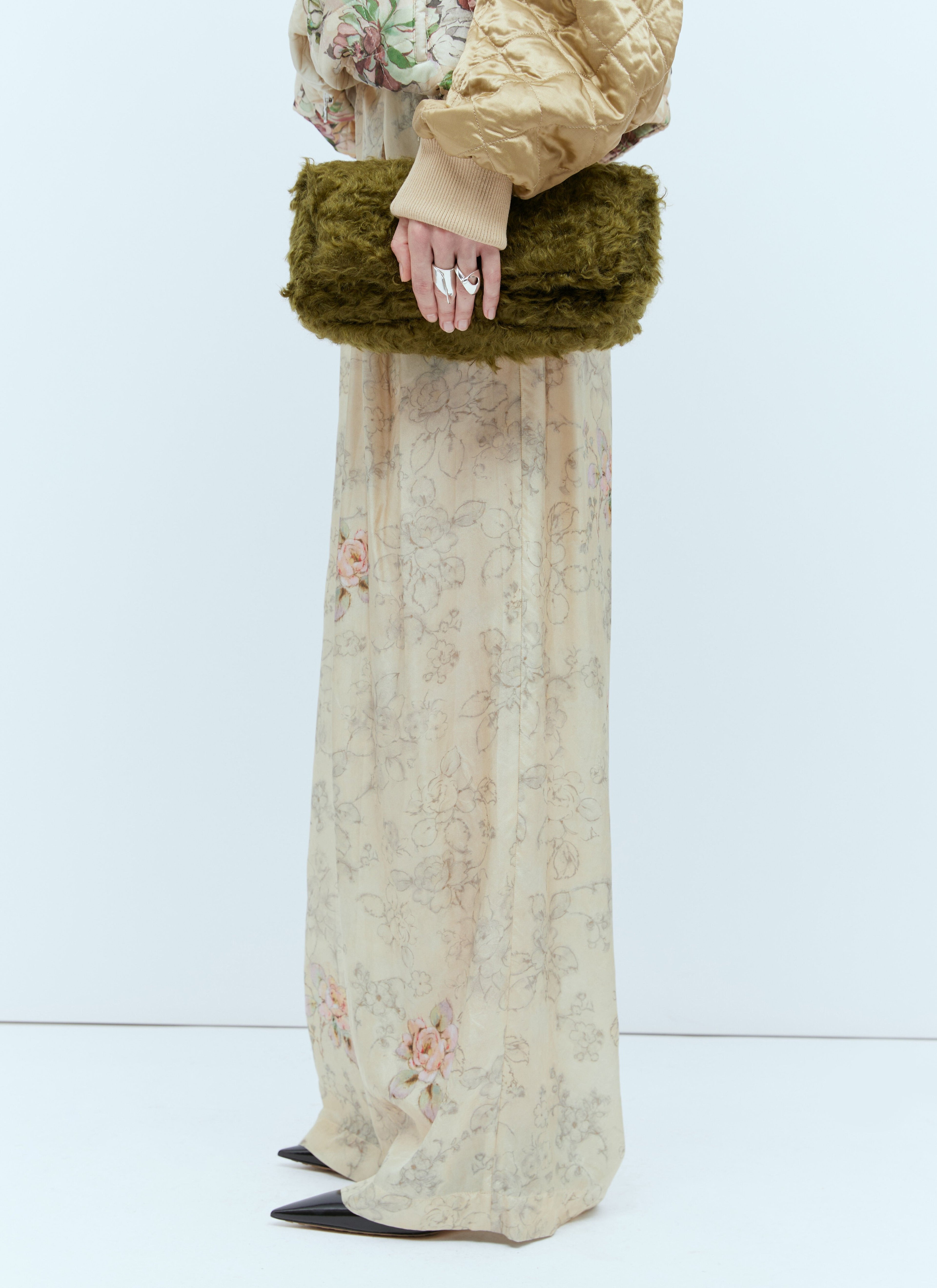 Dries Van Noten Women Fluffy Clutch