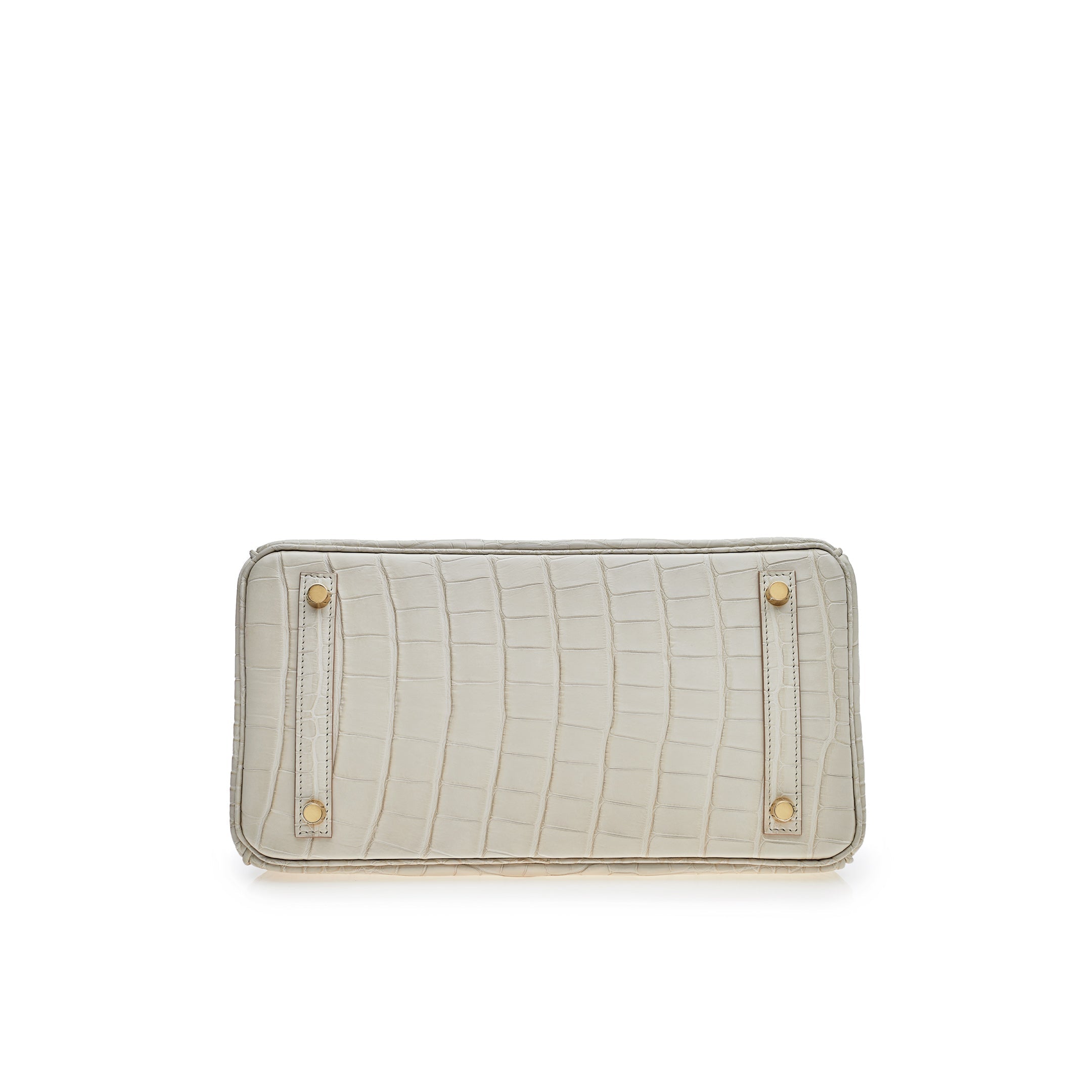 Hermes Birkin 30 Beton Matte Alligator Mississippiensis Gold Hardware