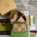 Glami Jumbo Glami Mini Bag Camel And Ebony Jumbo Glami Canvas For WomenÃ‚Â  8.9in/22.5cm Glami 696075 UKMGLAMI 2570