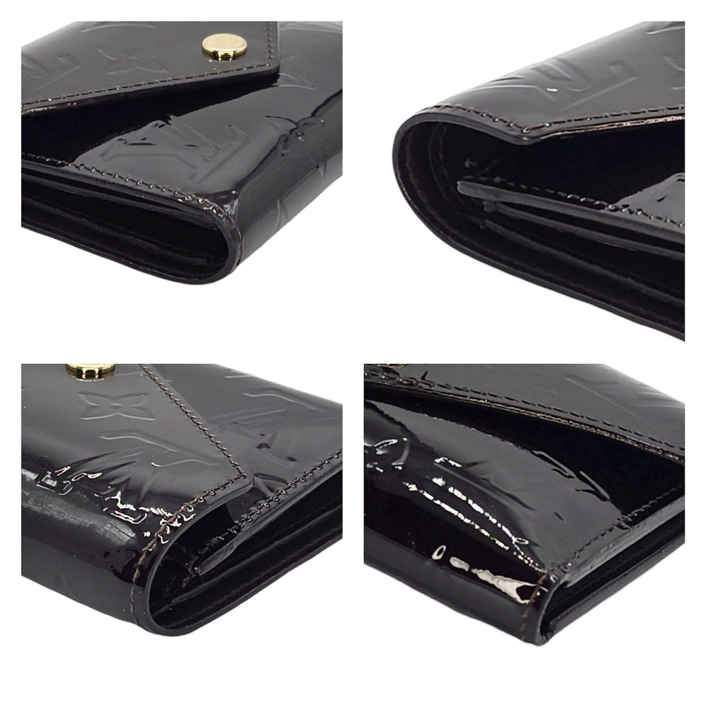 Louis Vuitton Monogram Vernis Porte Feuille Wallet