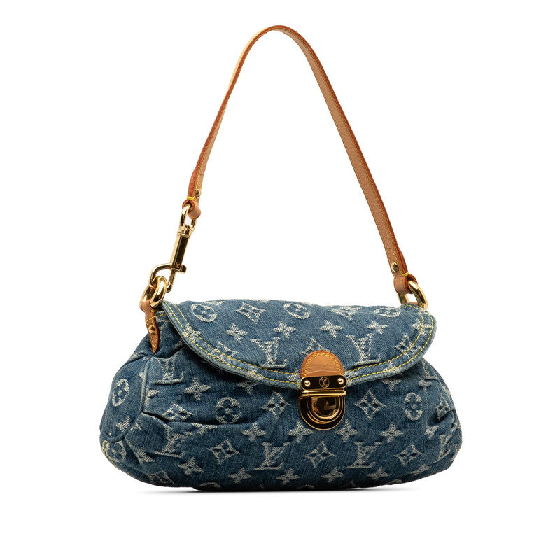 Louis Vuitton Monogram Denim Mini Privy Shoulder Bag M95050 Indigoblue Denim Leather  Louis Vuitton
