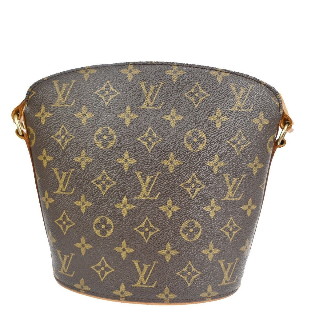 Louis Vuitton Drouot  Canvas Shoulder Bag ()