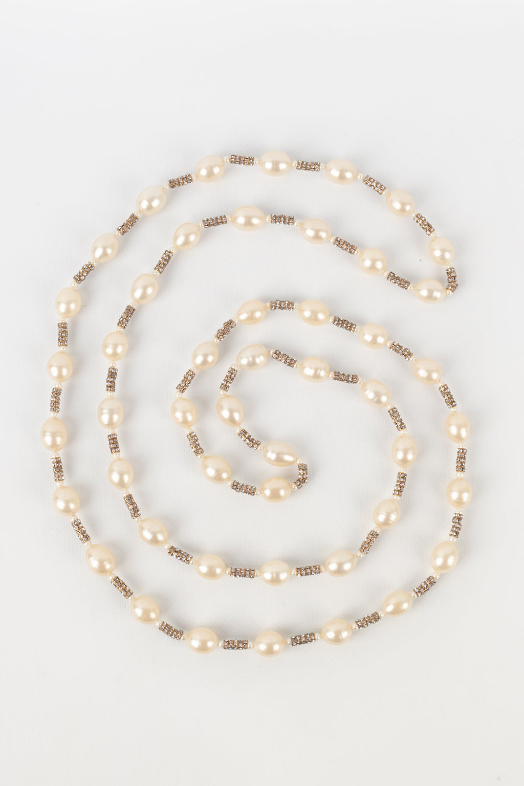 Collier de perles nacrÃƒÆ’Ã‚Â©es Chanel 1990s