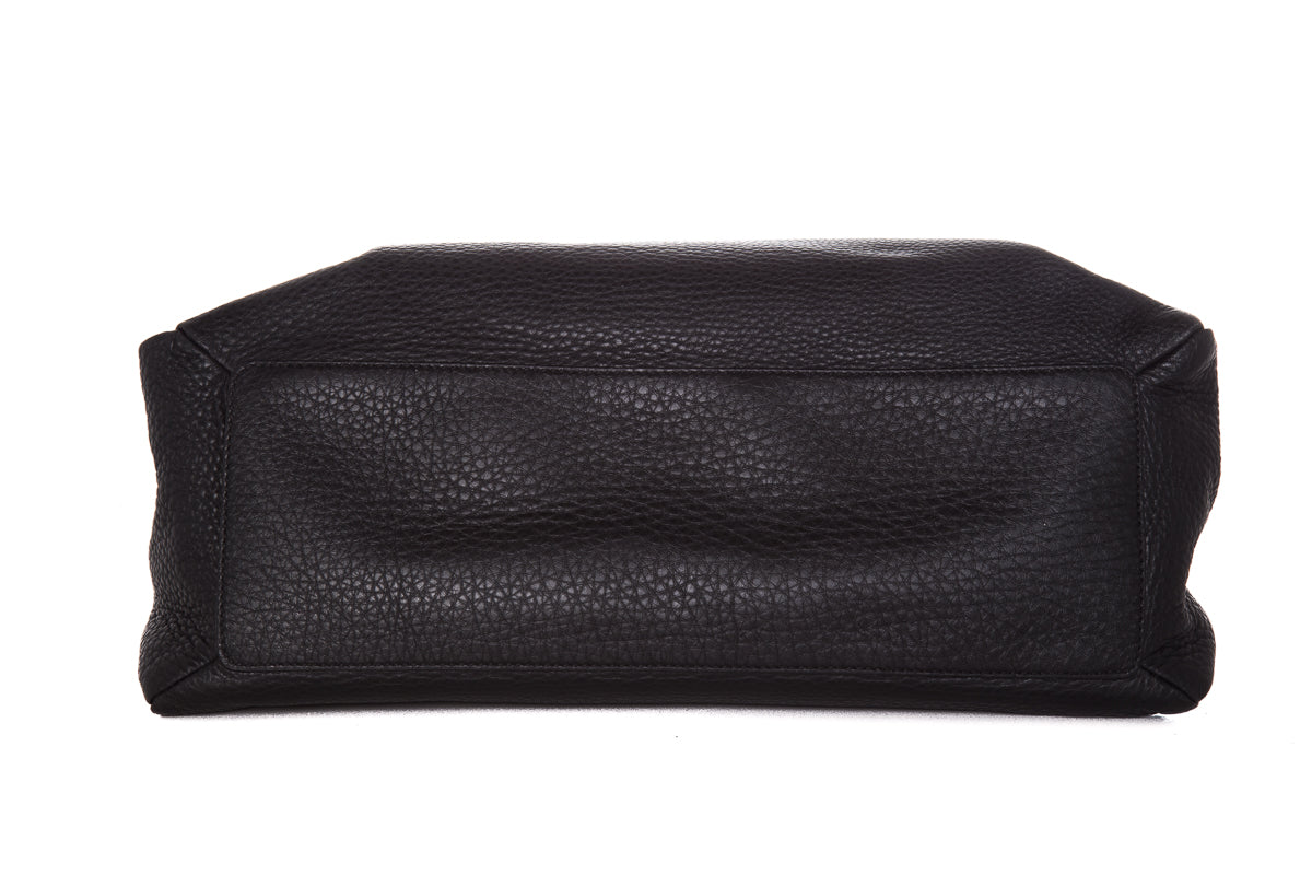 Hogan Black Leather Handbag