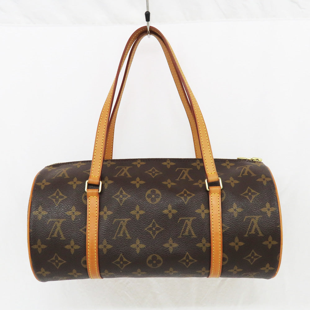 Louis Vuitton 30 Monogram M51385 Handbag Brown Numea Leather Monogram Canvas   Portefolio