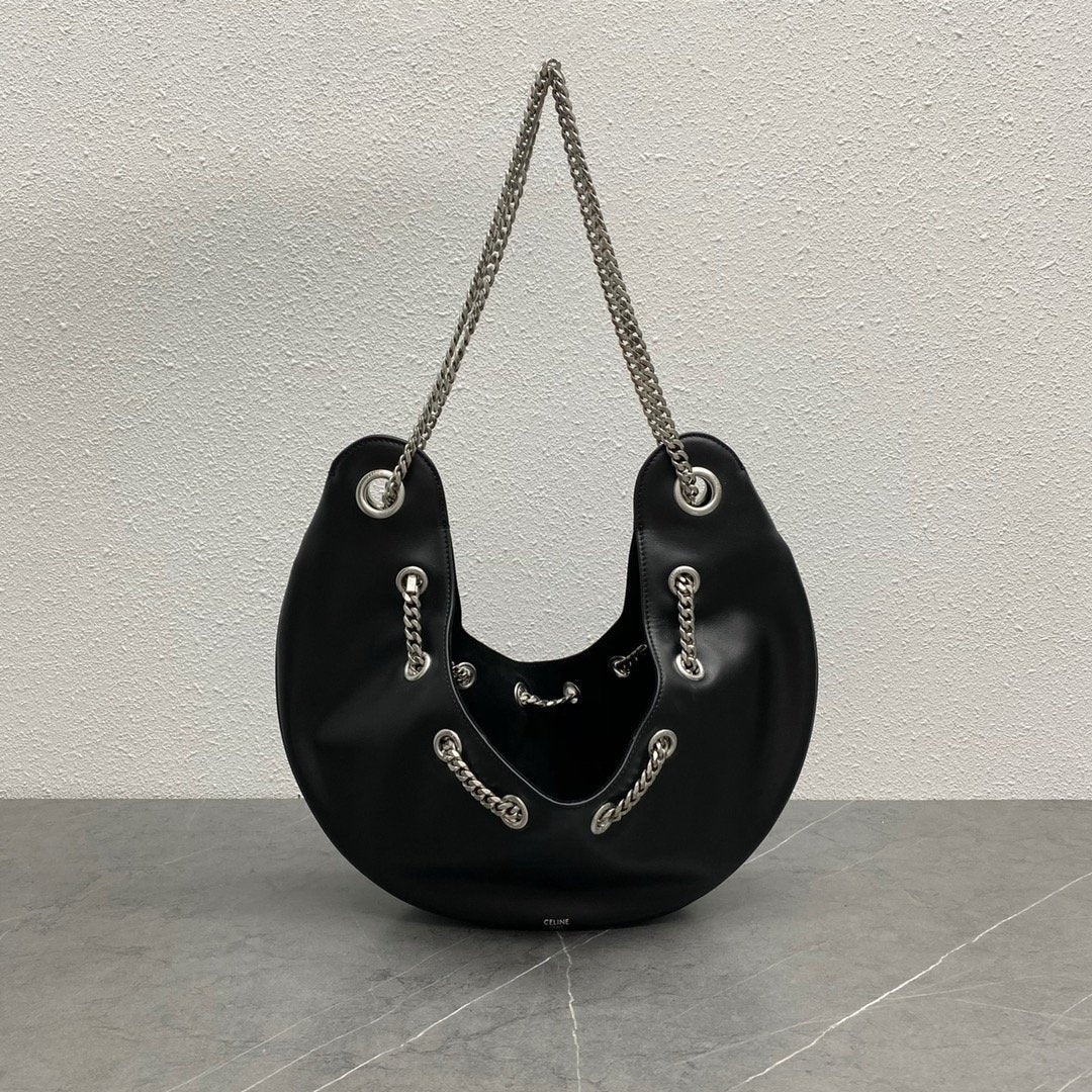GLAMI Large Ava Chain Black For Women 13in/33cm 198993GLAMIQ.38SI