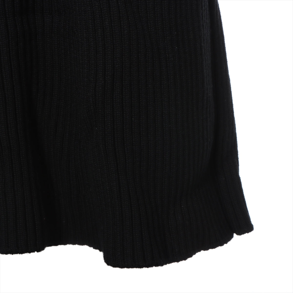 Louis Vuitton 18AW Wool s One Earrings L  Black RW182W Nonerth Sleeve Sealed