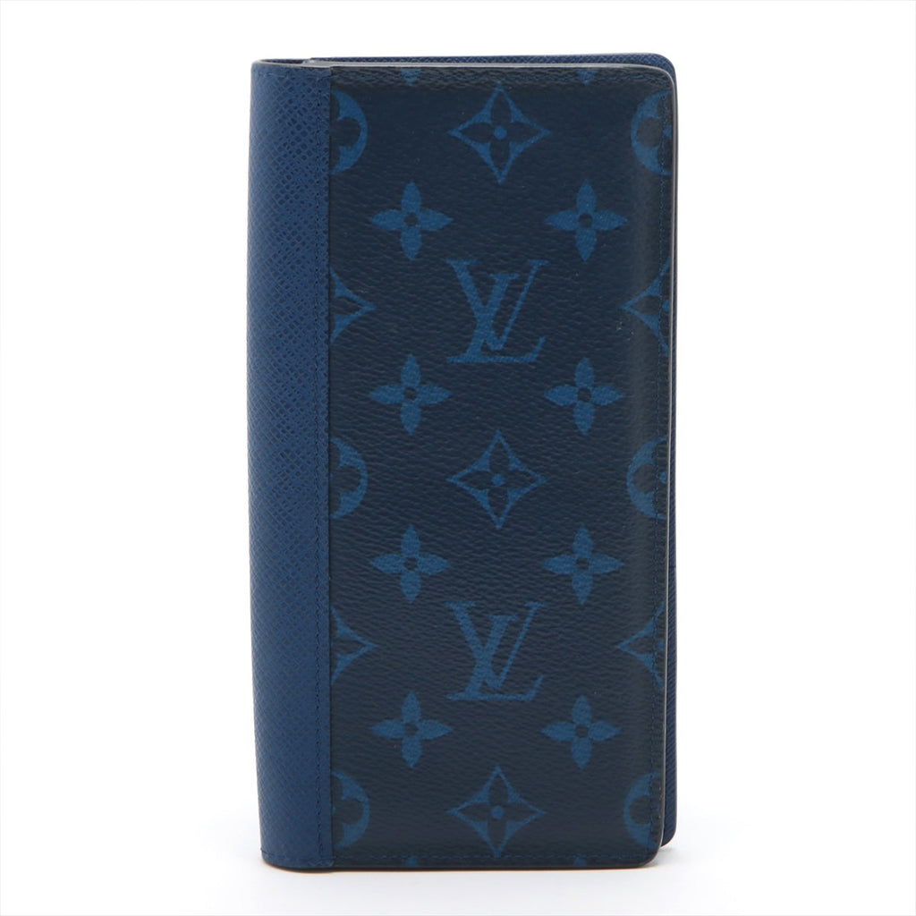 Louis Vuitton Taigaama Portefolio Braza M30297 Cobalt Wallet