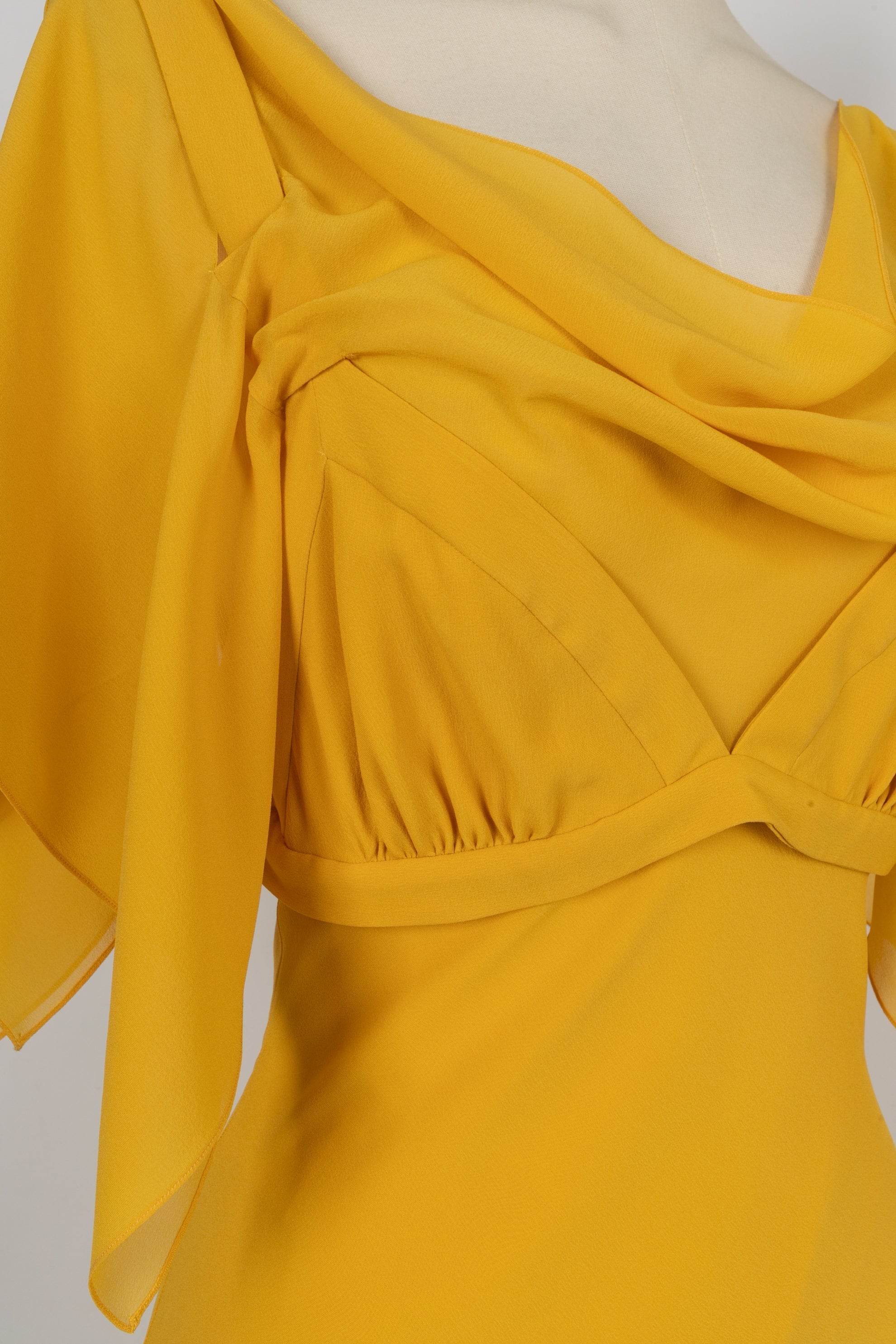Longue robe John Galliano