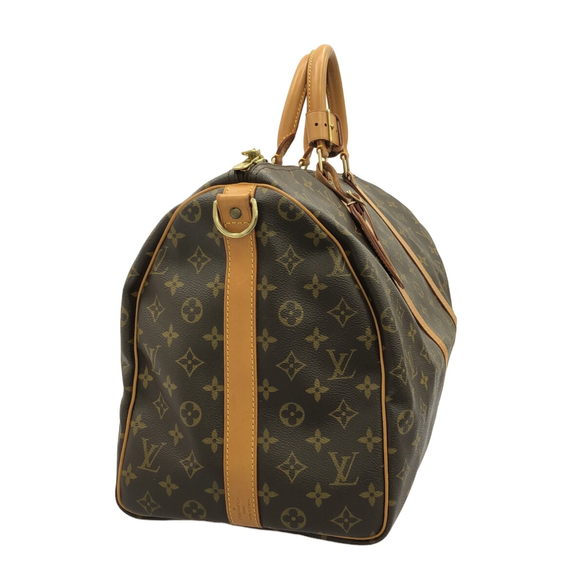 Louis Vuitton Keepall Bandouliere 50  Canvas Travel Bag ()