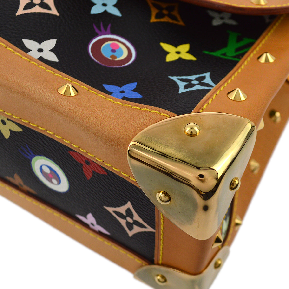 Louis Vuitton Black Eye Love Monogram Sac Lava Handbag M92050