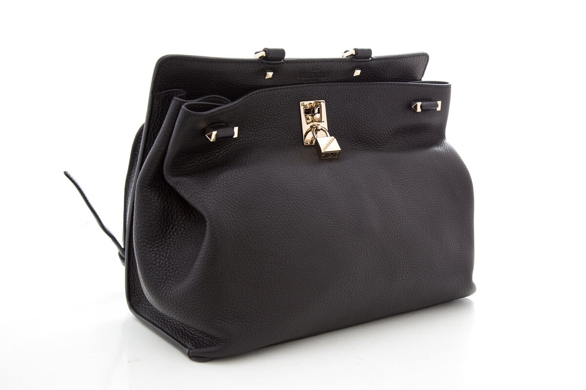 Valentino Black Joylock Handbag