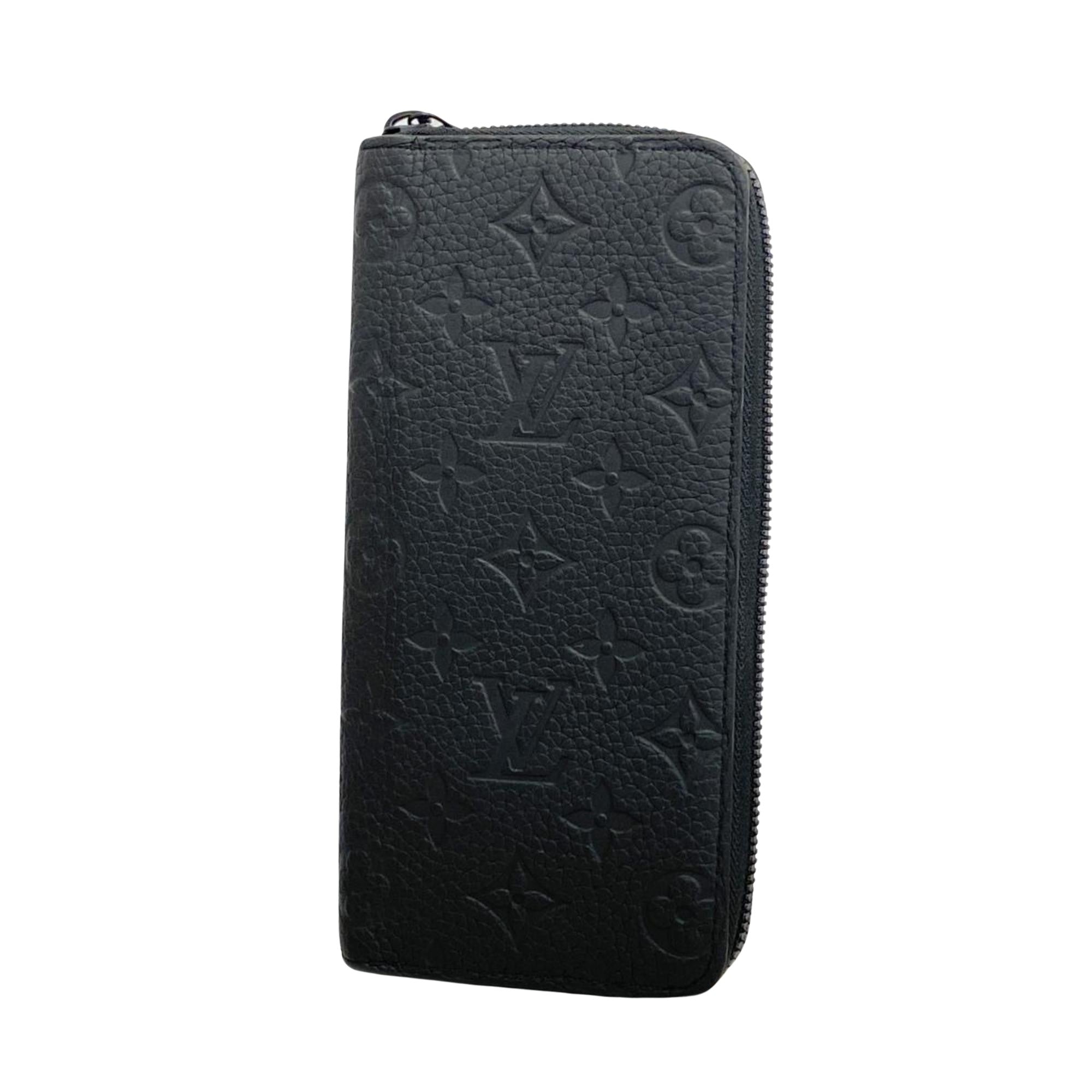 Louis Vuitton Zippy Wallet Vertical  Leather Wallet