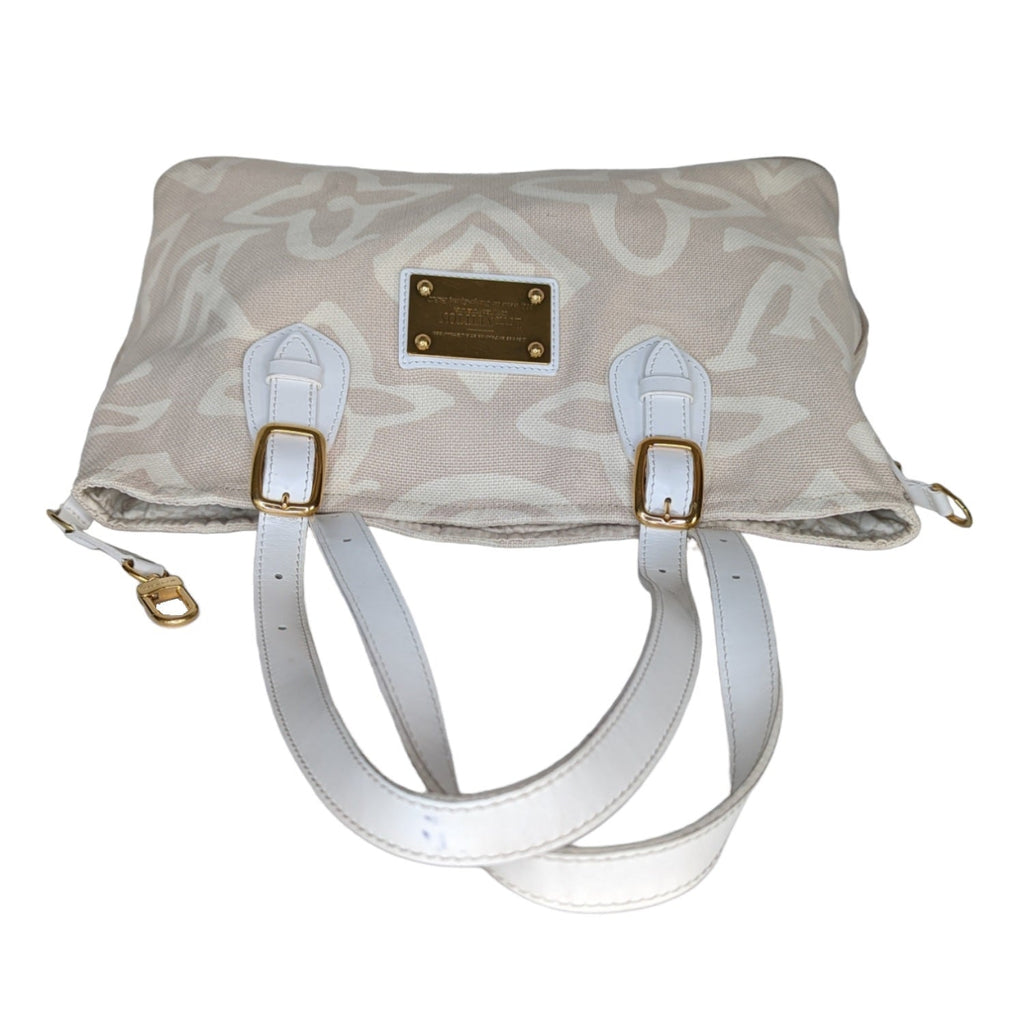 Louis Vuitton Limited Edition Beige Tahitienne Cabas Bag
