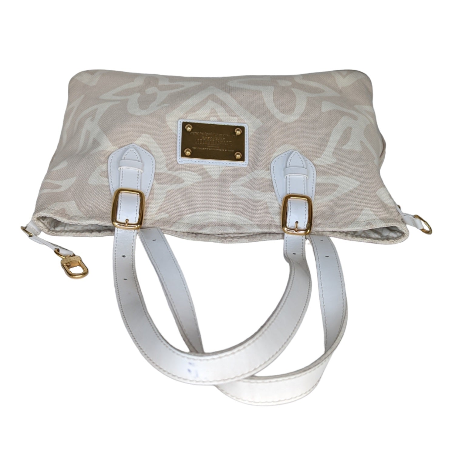 Louis Vuitton Limited Edition Beige Tahitienne Cabas Bag