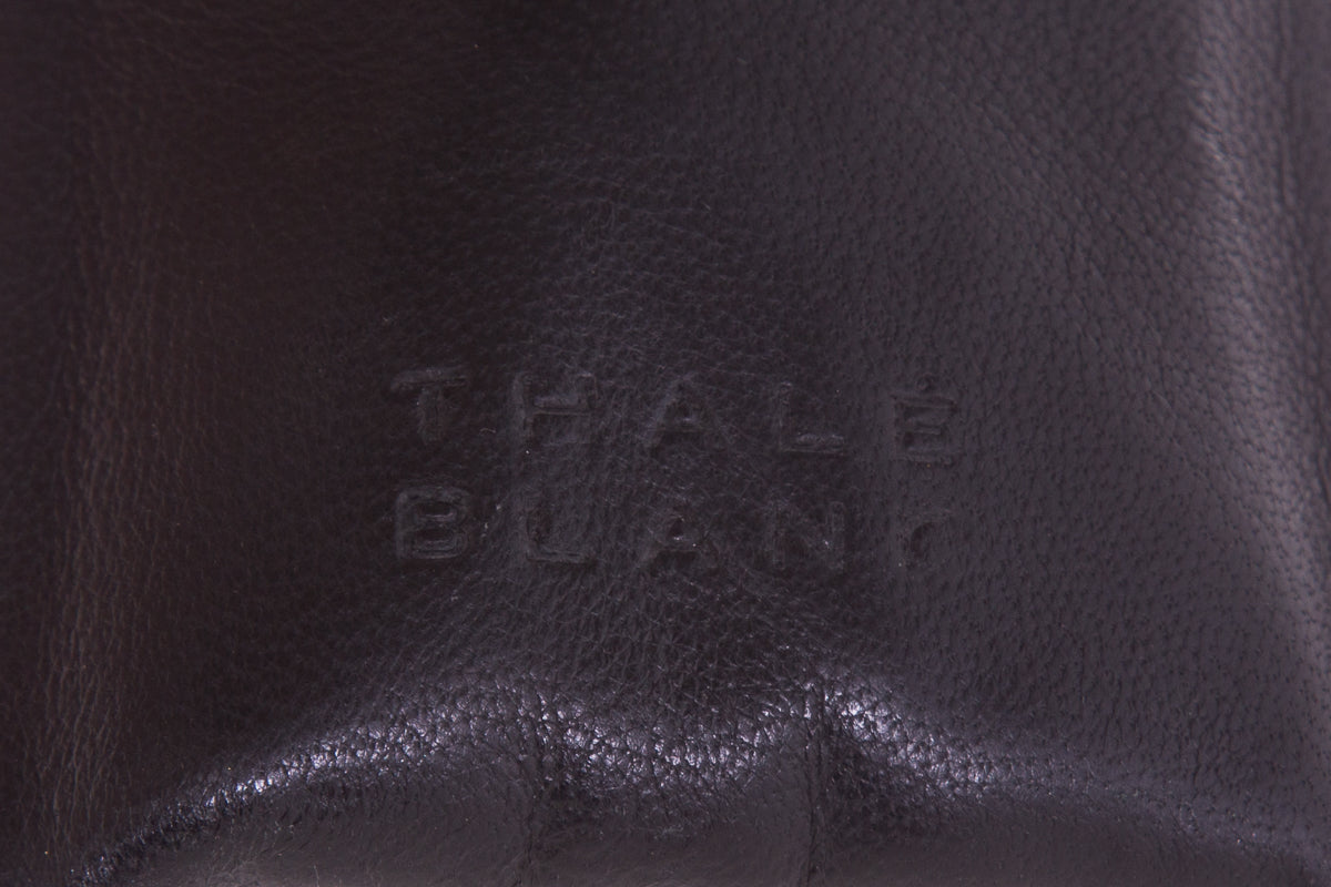 Thale Blanc Black Embellished Pouch Cross-Body