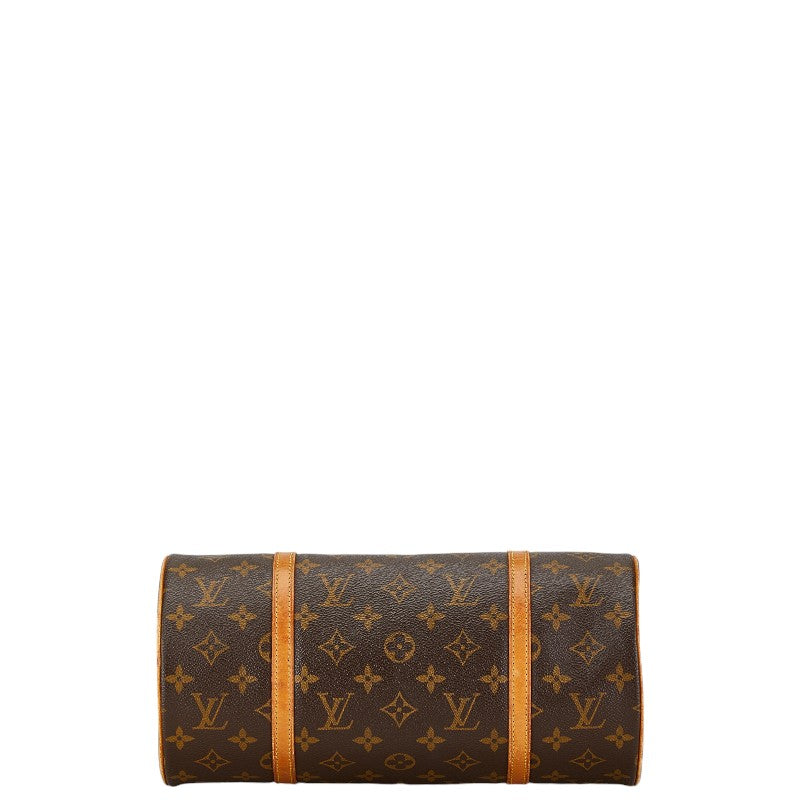 Louis Vuitton Monogram Papillon 30 Shoulder Bag Brown PVC Leather