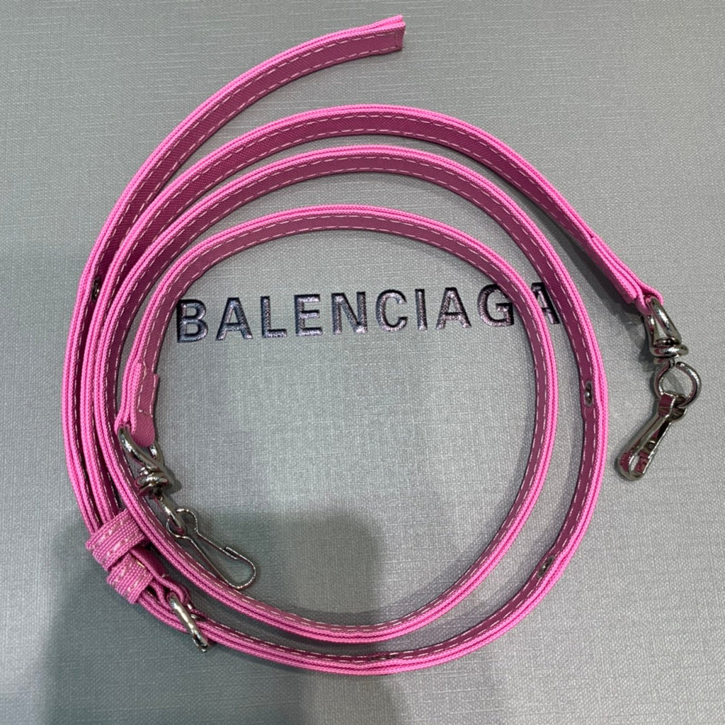 Balen Le Cagole MeGLAMIum Bucket Bag In Pink, For Women,  Bags 11.8in/30cm