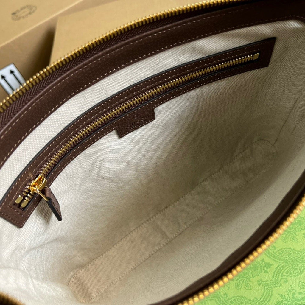 gg Jumbo gg Messenger Bag Camel And Ebony Jumbo gg Canvas For Women  9.6in/24.5cm gg 703468 92THF 1000