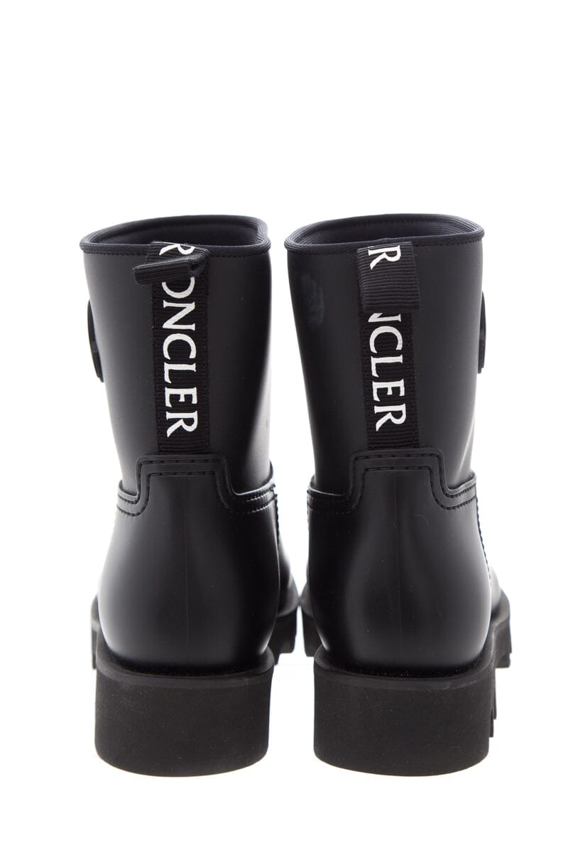 Moncler Black Rain Boots SZ 39