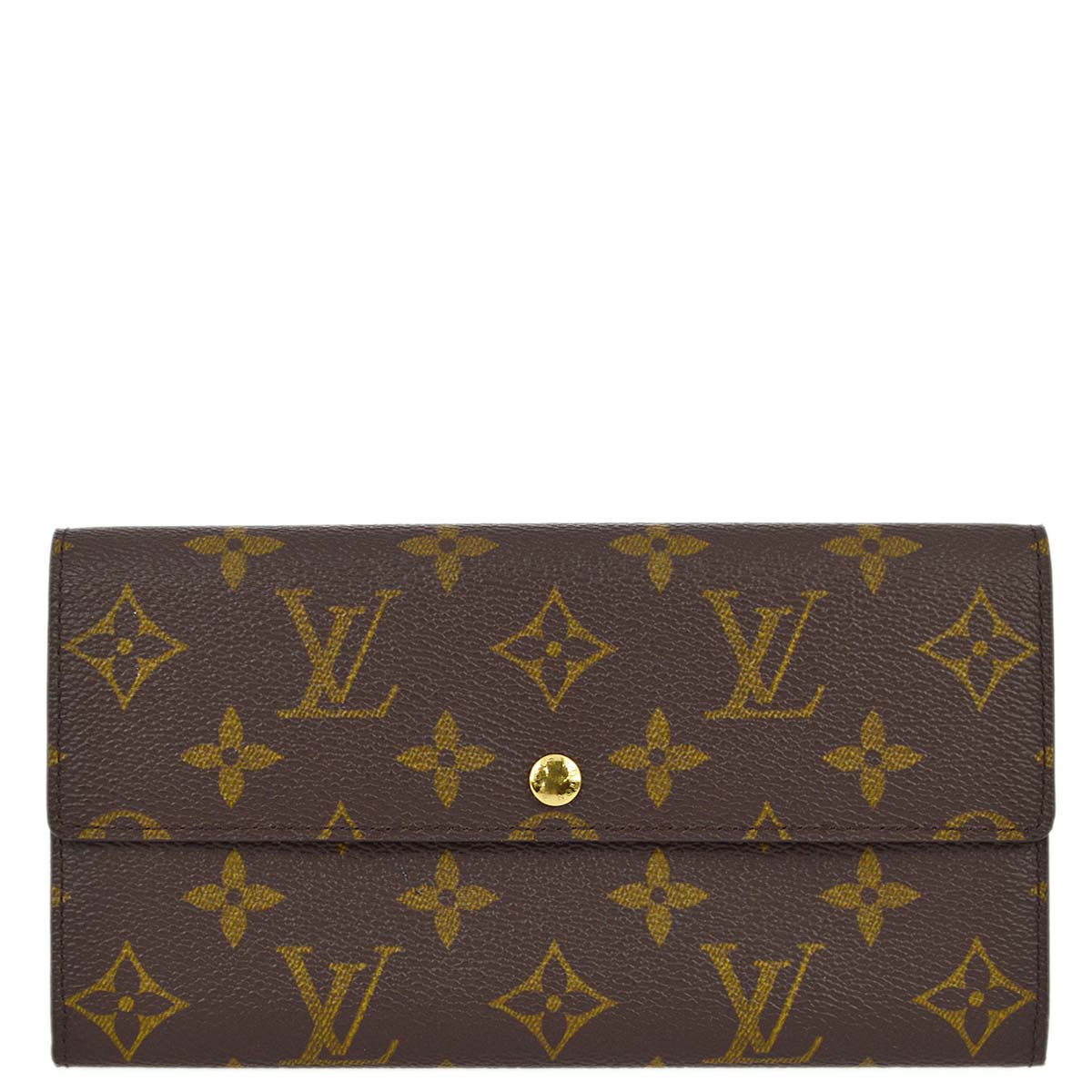 Louis Vuitton 2002 Monogram Porte Monnaie Credit M61726