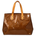 Louis Vuitton 2004 Bronze Monogram Vernis Reade PM M91146