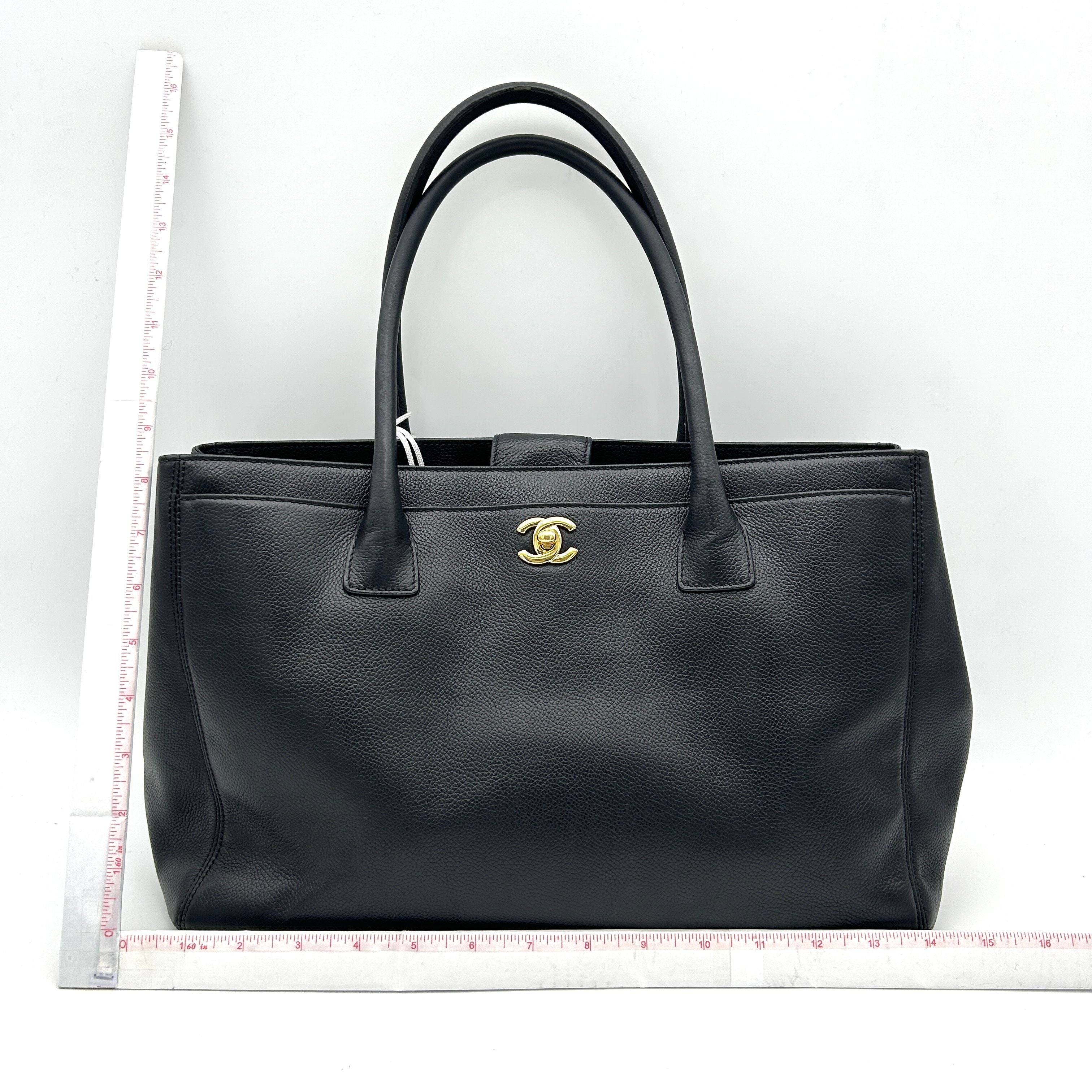 Chanel Medium Executive Cerf Tote Bag - Black Totes, Handbags LA30415