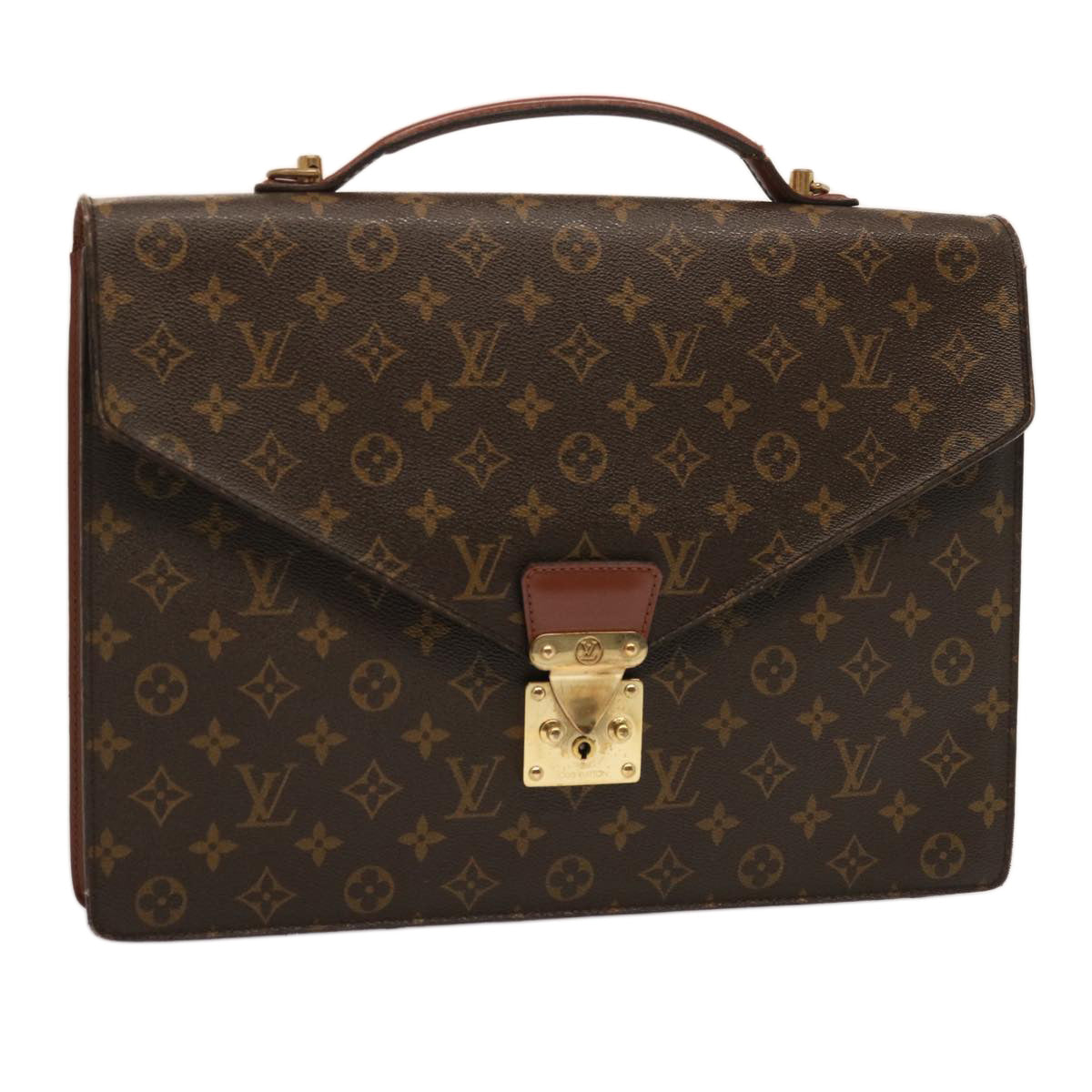 Louis Vuitton Monogram Porte Documents Bandouliere Bag