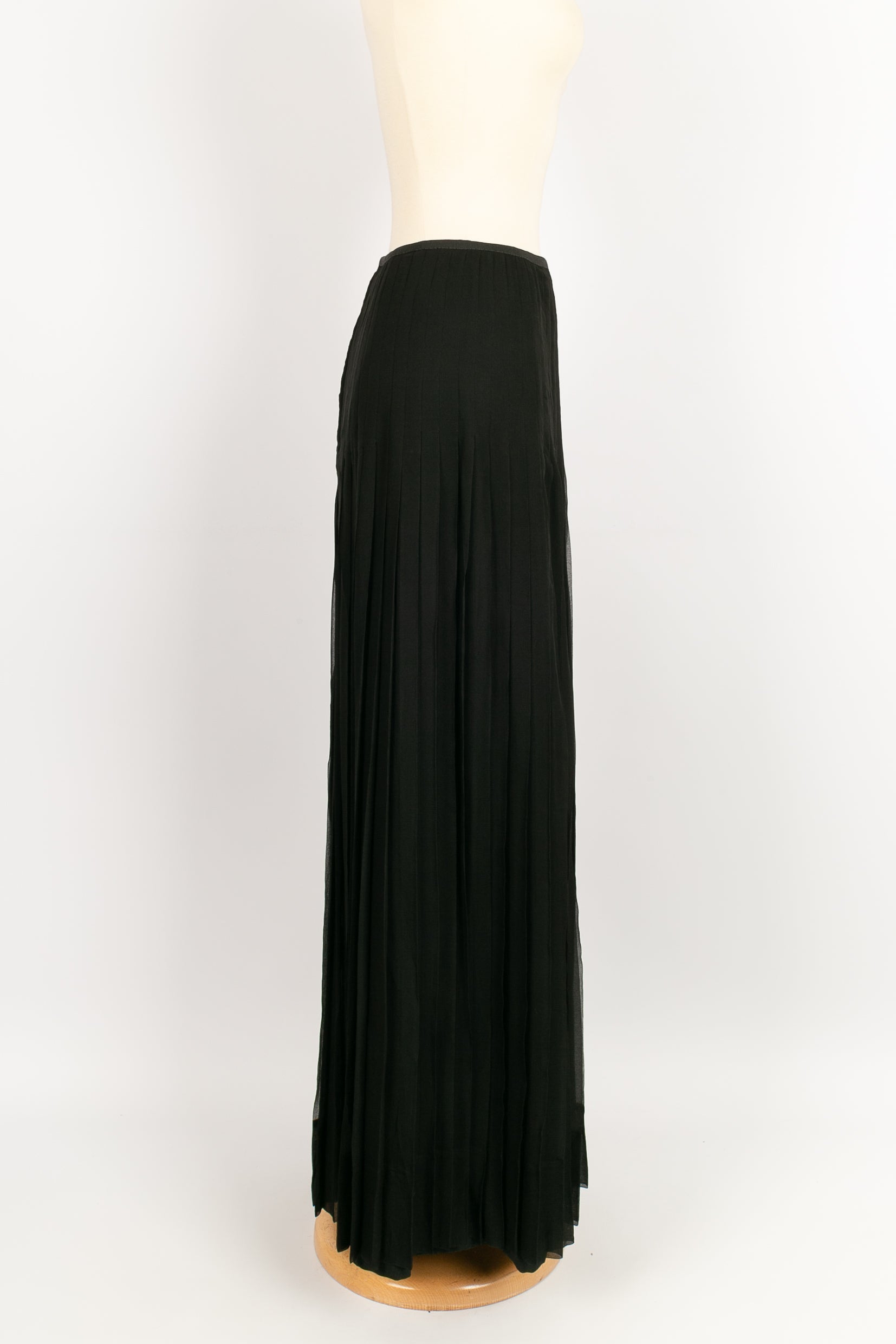 Jupe en soie Haute Couture