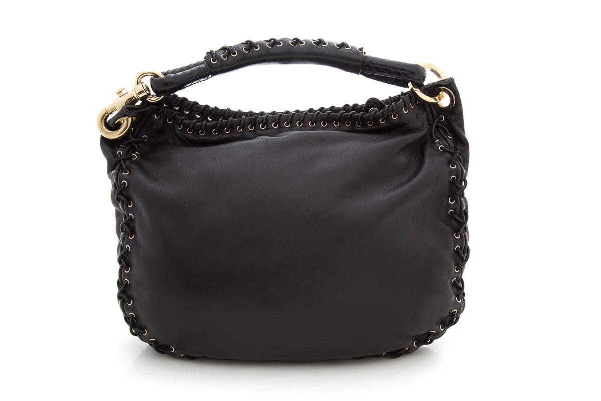 Jimmy Choo Black Leather Handbag