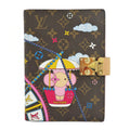 Louis Vuitton Monogram Quartz Carnival Book Cover Viviane Viewing Car Pink Little