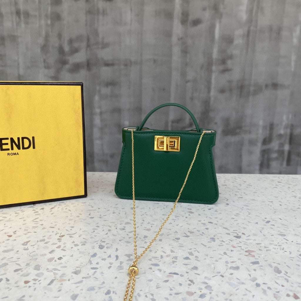 FI Nano GlamI Charm Crossbody Green Bag For Woman 12cm/4.5in