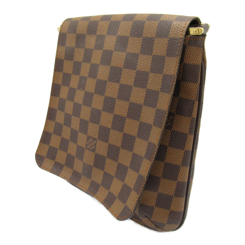 Louis Vuitton Louis Vuitton Musette Salsa Short Shoulder Bag PVC Coated Canvas Damier  Brown N51260