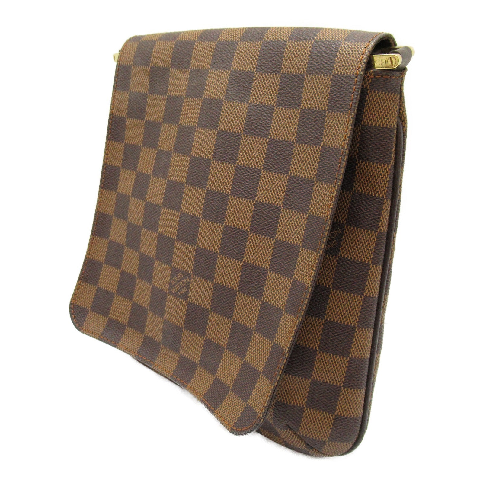 Louis Vuitton Louis Vuitton Musette Salsa Short Shoulder Bag PVC Coated Canvas Damier  Brown N51260