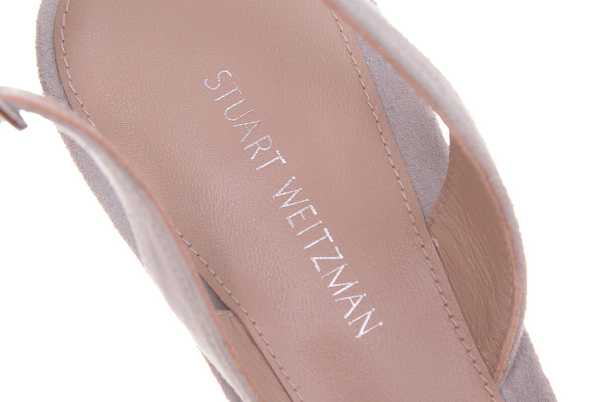 Stuart Weitzman Taupe Suede Heels SZ 7.5