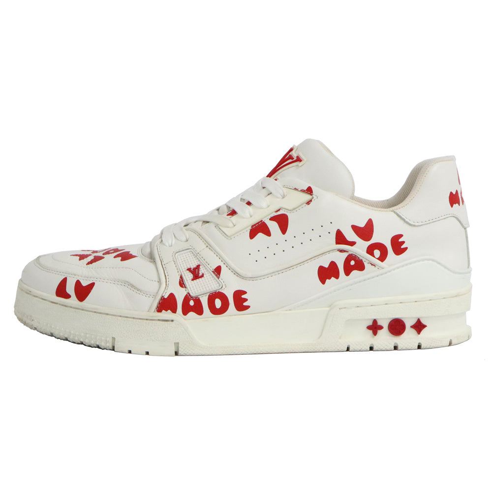 Louis Vuitton NIGO LV Trainer Line Trainers 9 27.5cm White Red  Shoes