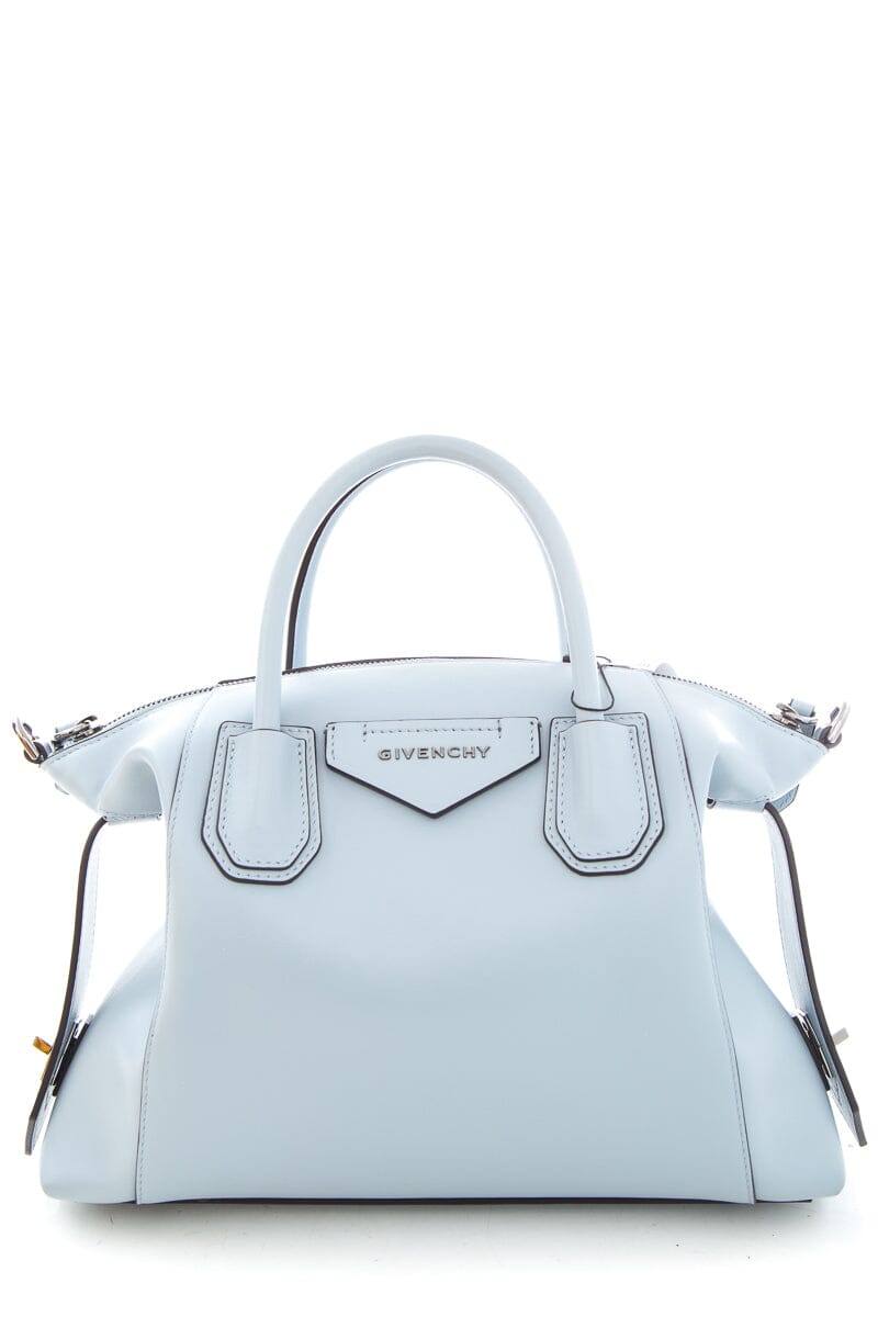 Givenchy Blue Calfskin Soft Antigona Handbag