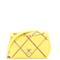 CHANEL Entwined Chain Flap Bag Quilted Lambskin Small