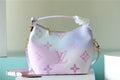 LV Marshmallow PM Hobo Bag In Monogram Canvas For Women 24cm/9.4 Inches Sunrise Pastel LV M46080