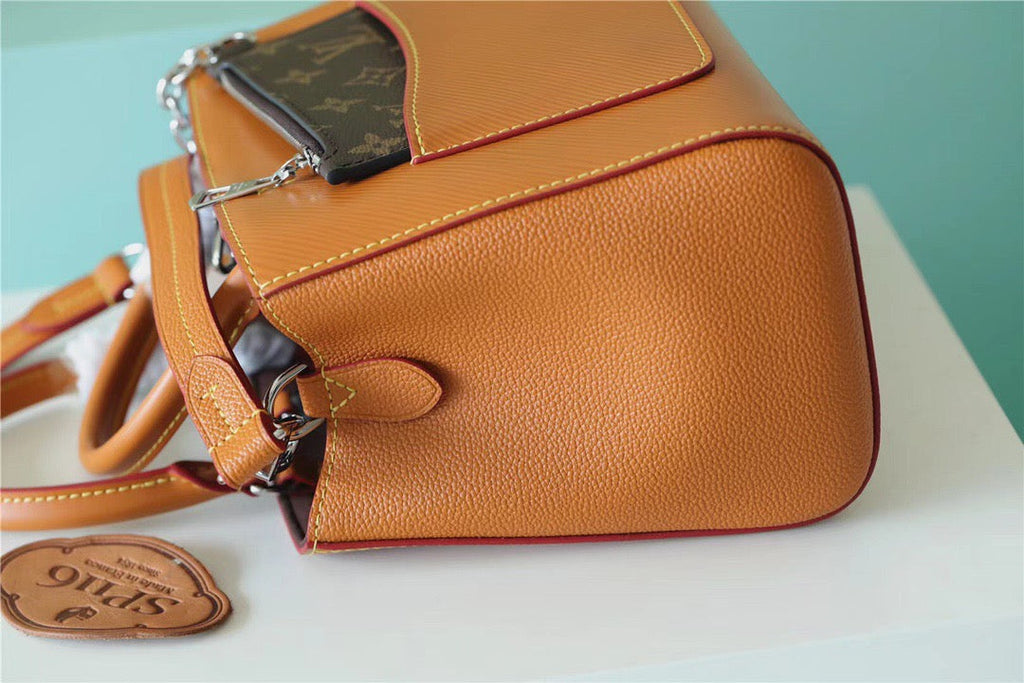 LV Marelle Epi Caramel Brown For Women, Women’s Handbags, Shoulder And Crossbody Bags 9.8in/25cm LV 